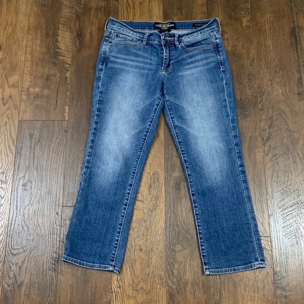 Lucky Brand Sweet’N Crop Back Flap Pocket Jeans